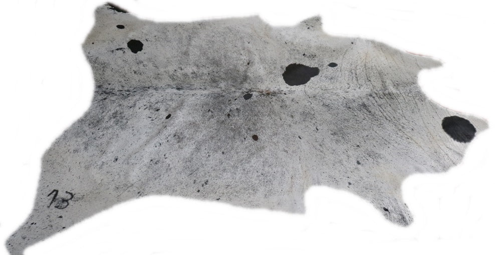 A 95166 Cowhide rug Salt and Pepper XXXL SUPER BIG SIZE