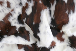 Big Real XXXL Cowhide Rug Tricolor. Premium Collection. Code 98290