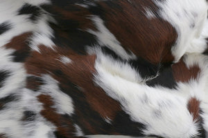 Big Real XXXL Cowhide Rug Tricolor. Premium Collection. Code 98290