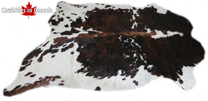 Big Real XXXL Cowhide Rug Tricolor. Premium Collection. Code 98292