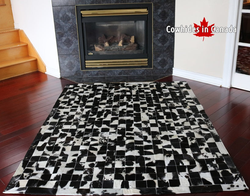 A 95259 Cowhide rug Collection PATCHWORK Cowhides in Canada