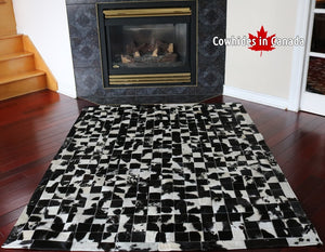 A 95259 Cowhide rug Collection PATCHWORK Cowhides in Canada