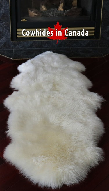 MO 95272 Tapis GRAND peau de Mouton Sheepskin BIG SIZE X 2