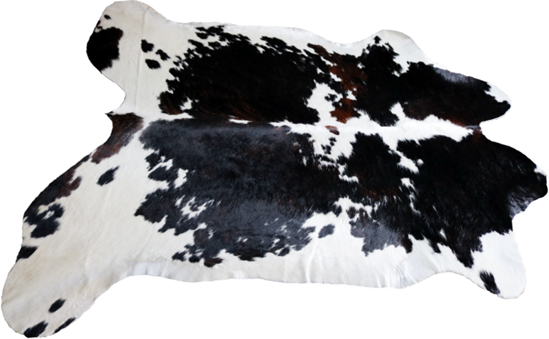 Big Real XXXL Cowhide Rug Tricolor. Premium Collection. Code 97012.