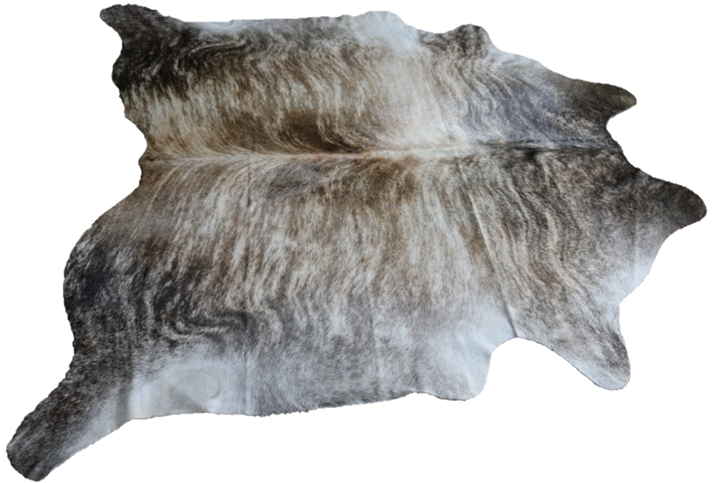 Light Brindle Cowhide Rug. Code 95314.