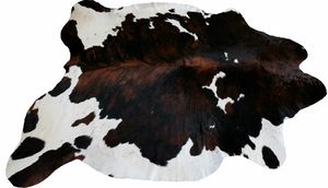 Big XXXL Cowhide Rug Tricolor. Premium Collection. Code 97008.