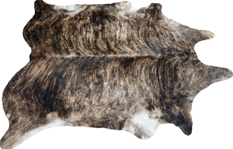 Cowhide rug Brindle Premium Collection. Code 45092.