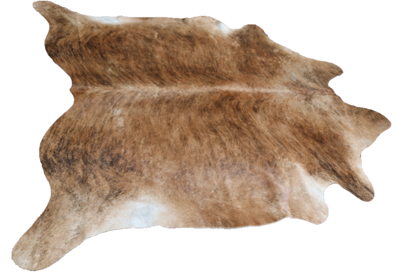 Brindle Brown Cowhide Rug. Code 95321.