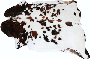 Cowhide Rug Tricolor XXL Premium Collection. Code 97003.