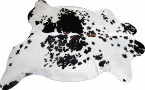 Big Real XXXL Cowhide Rug Tricolor. Premium Collection. Code 97010.