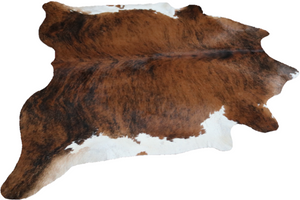 Cowhide rug Brindle Tricolor XL. Code 96199.