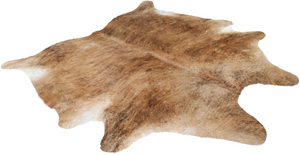 Brindle Brown Cowhide Rug. Code 95321.