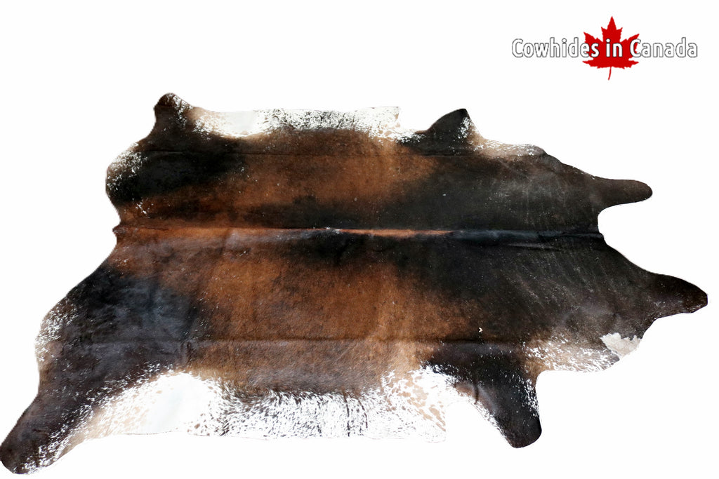 98348 - Cowhide Rug SUPER BIG SIZE XXXL TRICOLOR - Premium Collection