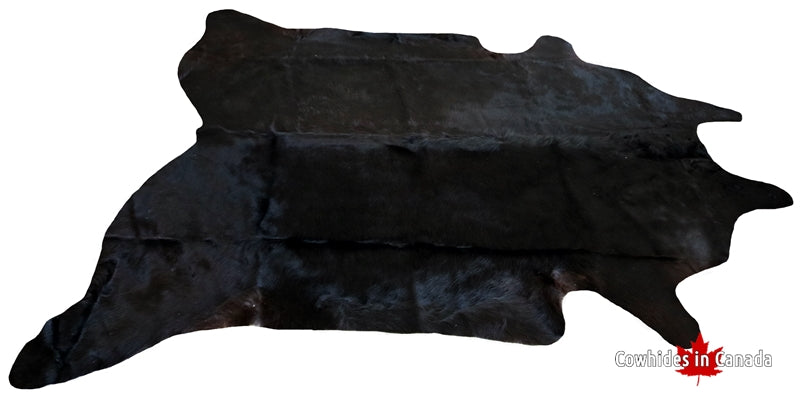 200050 - SUPER BIG Dark Cowhide Rug   SIZE XXXL - Premium Collection