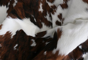 300103 - Tricolor Cowhide Rug - Premium Collection
