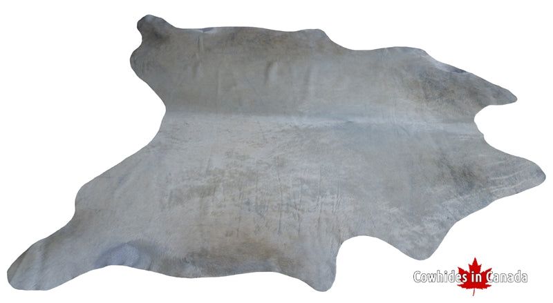 300661- Grey Cowhide Rug  DYED GREY - Premium Collection
