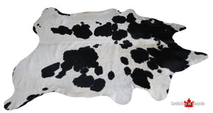 98587 - Black and White Cowhide Rug  -  Premium Collection