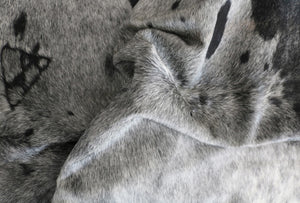 98744 - Grey XXL Cowhide Rug - Premium Collection