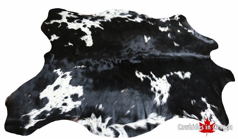 99242- Black and White Cowhide Rug  - Premium Collection