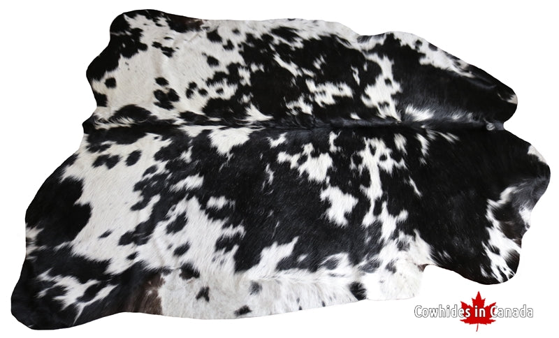 99246- Black and White Cowhide Rug  - Premium Collection