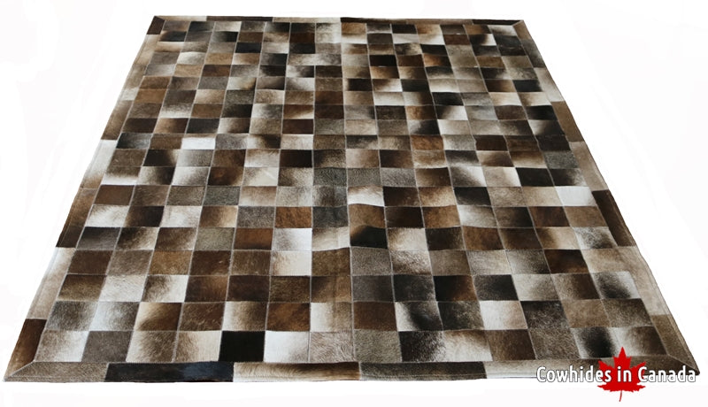 99280 Cowhide Patchwork rug - Premium  Collection
