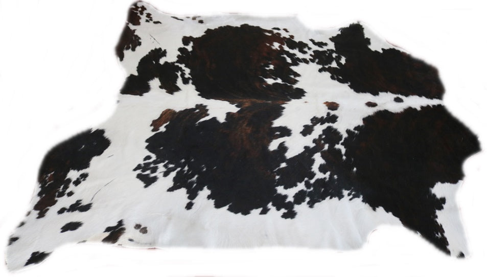 Big Real XXXL Cowhide Rug Tricolor. Premium Collection. Code 98027