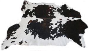 Big Real XXXL Cowhide Rug Tricolor. Premium Collection. Code 98027