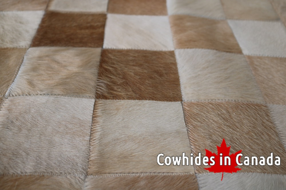 A 90309 Cowhide rug Collection PATCHWORK Cowhides in Canada