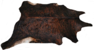 Real Brindle cowhide rug